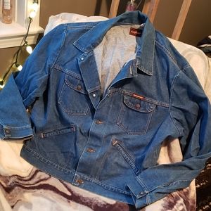 Vintage 1970s sedgefield denim jacket size xxl